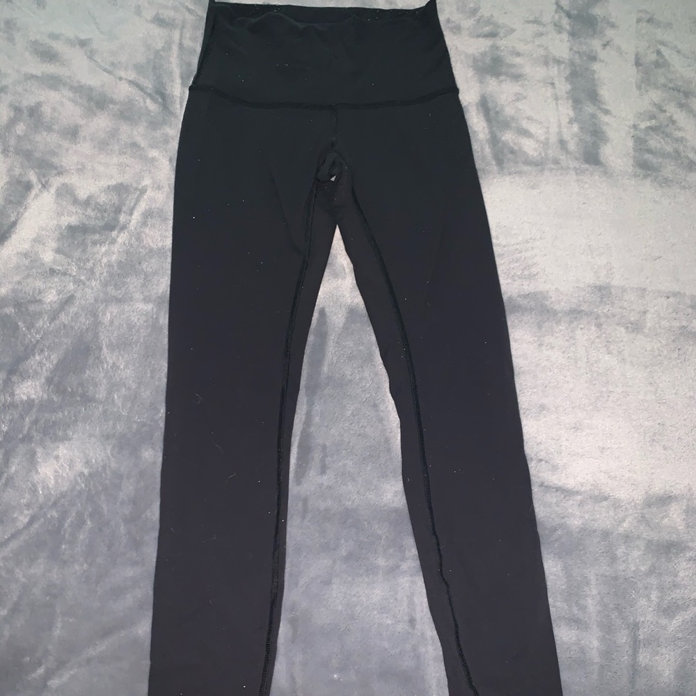 lululemon black align pant 28”